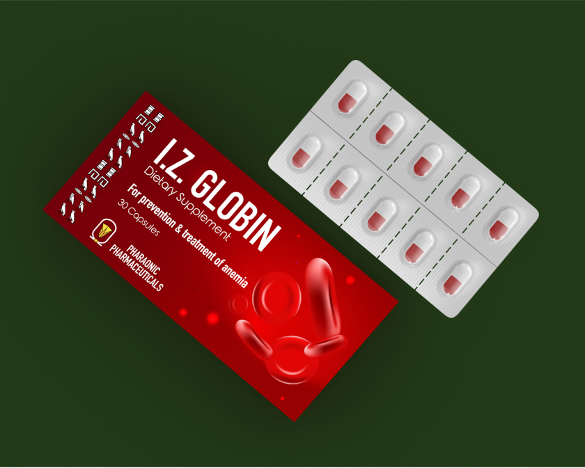 Pharaonia貧血治療藥品包裝設計