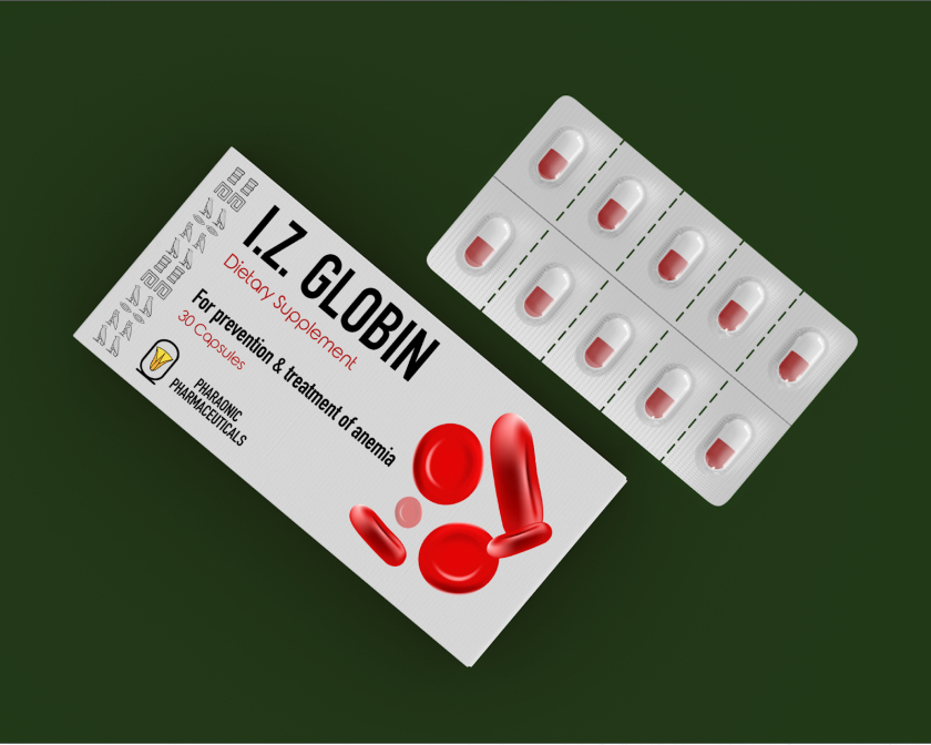 Pharaonia貧血治療藥品包裝設計