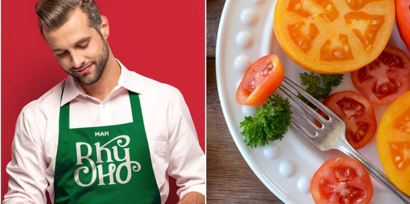 Вкусно 食品連鎖零售商品牌vi形象設計包裝設計，手寫字體+豐富配色營造食欲感