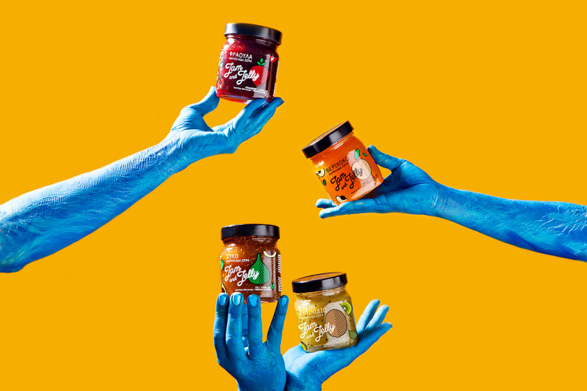 Jam and Jelly 果醬包裝設計“波普插圖風格”