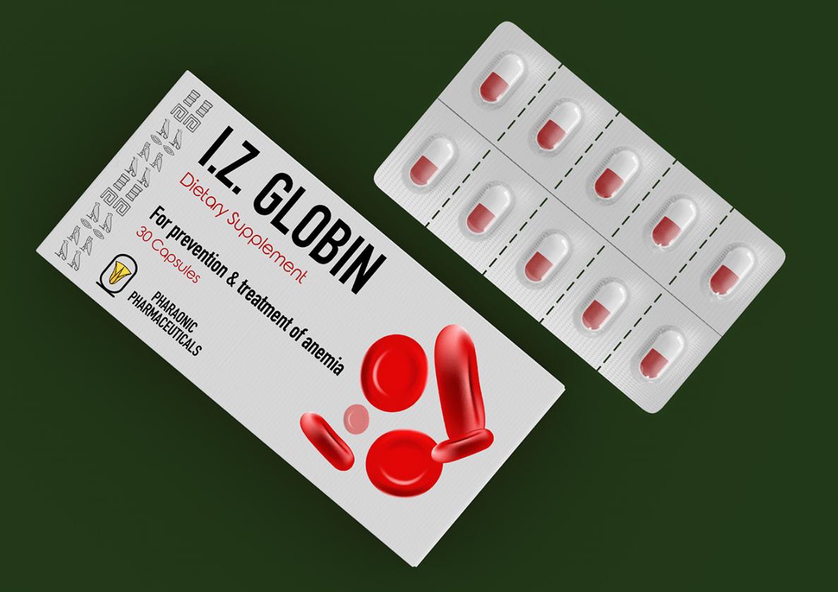 Pharaonia貧血治療藥品包裝設計