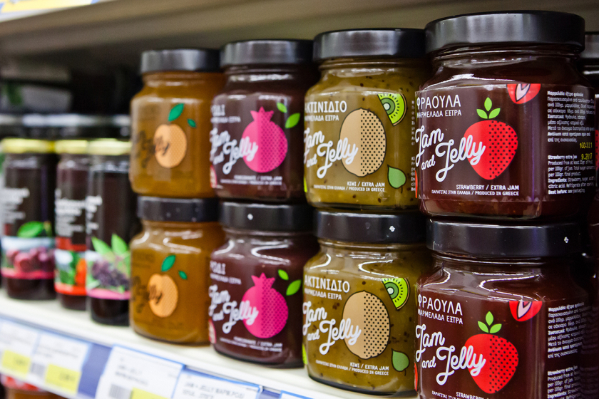 Jam and Jelly 果醬包裝設計“波普插圖風格”