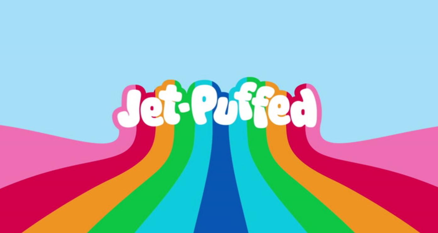Jet-Puffed棉花糖食品包裝設(shè)計”噴射的彩虹之路“