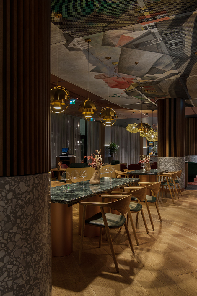 高級沙加爾餐廳餐飲室內(nèi)空間設計，藝術與奢華風格