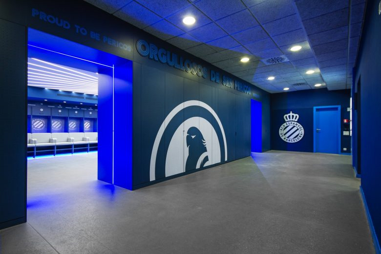 西班牙皇家馬德里球隊球員更衣室空間設計