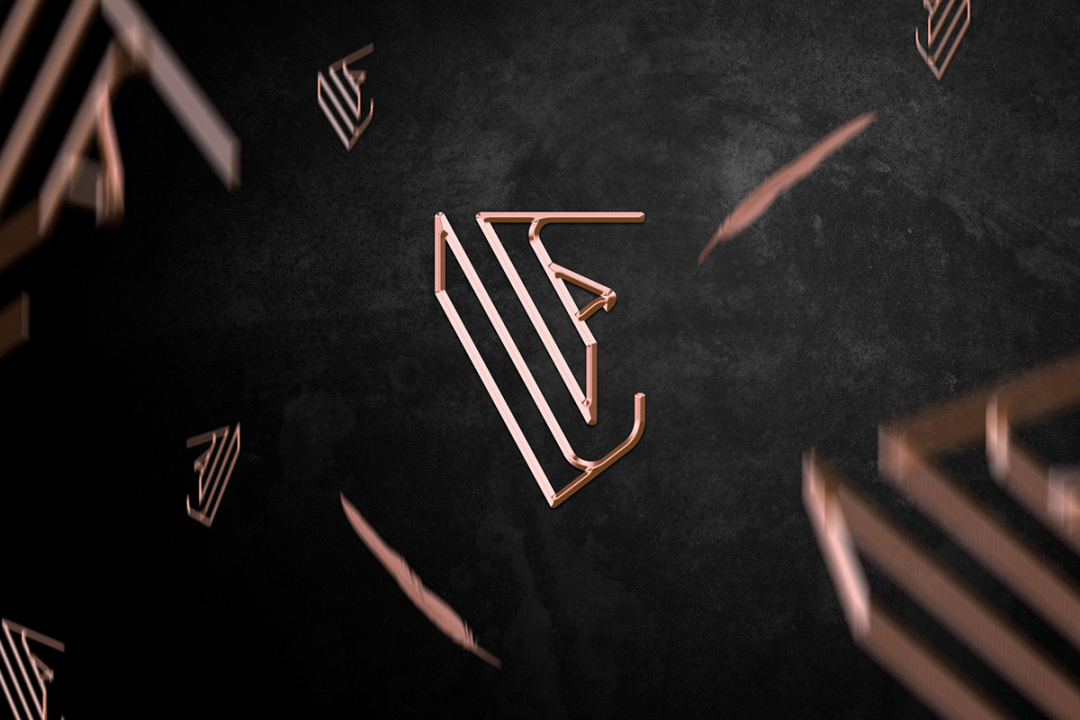 Laila Farias 法律律師工作室品牌視覺形象識別設計，優雅的女性風格