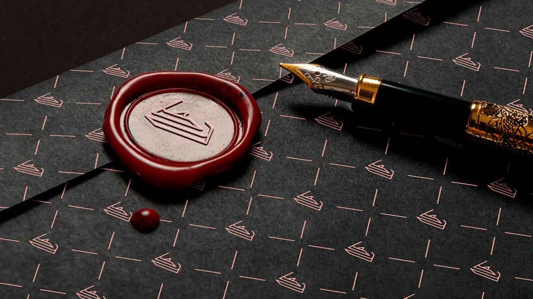 Laila Farias 法律律師工作室品牌vi視覺形象識別設計，優雅的女性風格