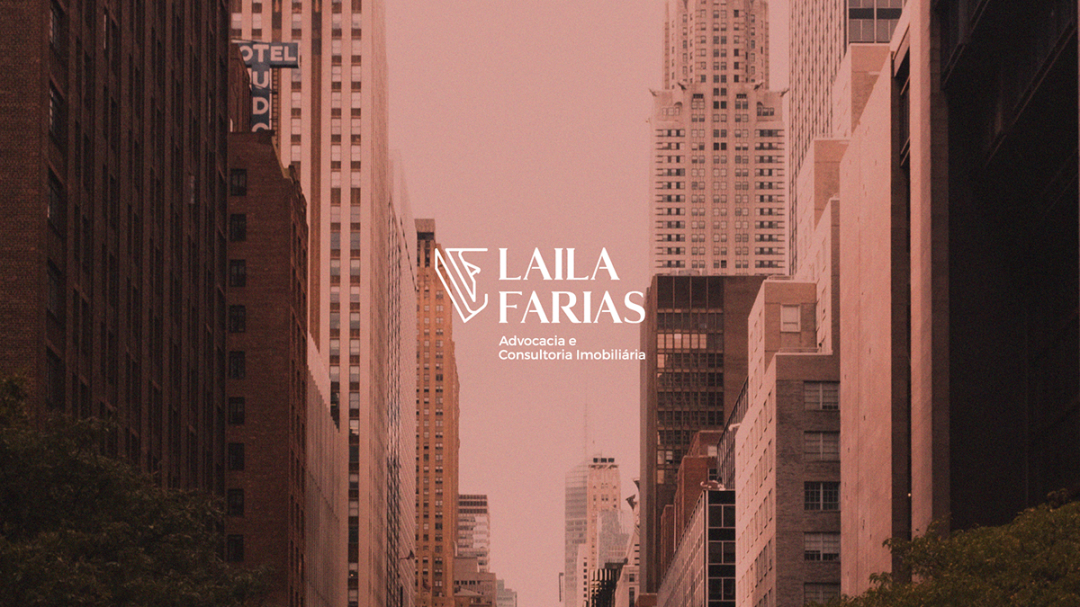 Laila Farias 法律律師工作室品牌vi視覺形象識別設計，優雅的女性風格