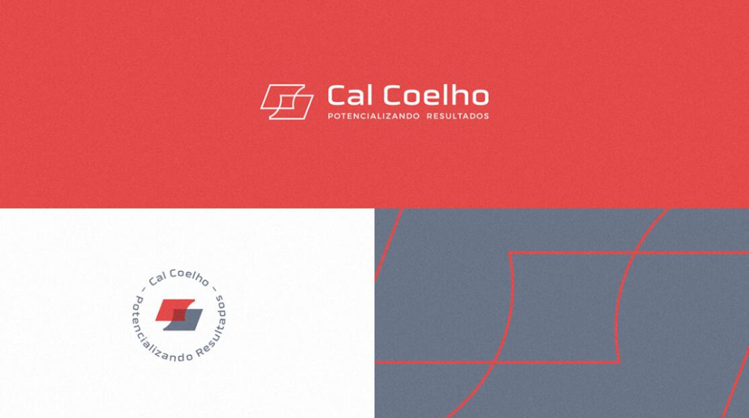 Cal Coelho 架構師個人品牌logo設計vi設計，C+C突顯合作的設計理念