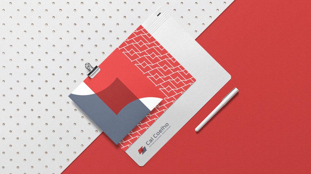 Cal Coelho 架構師個人品牌logo設計vi設計，C+C突顯合作的設計理念