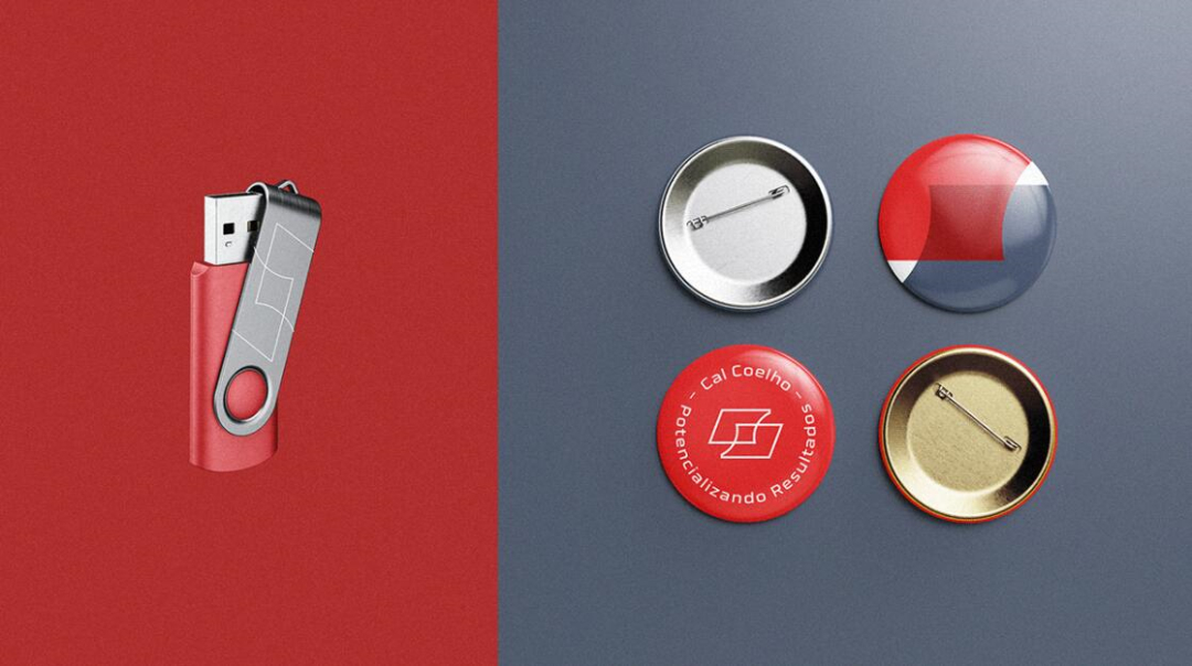 Cal Coelho 架構師個人品牌logo設計vi設計，C+C突顯合作的設計理念