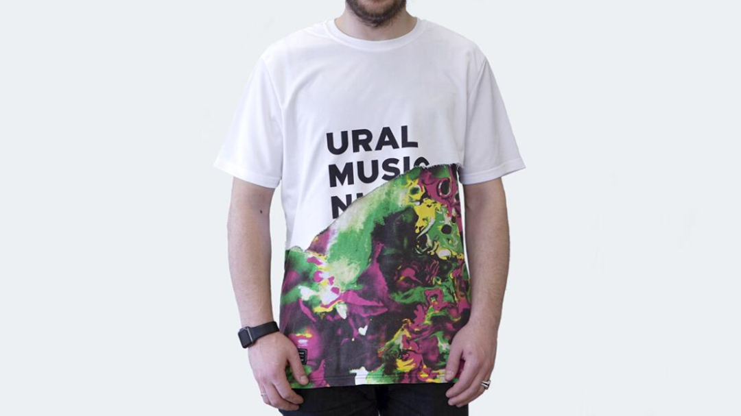 Ural 音樂節品牌vi識別設計，山脈輪廓+紙張撕開紋路+拼貼設計