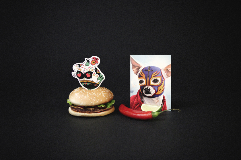 Good Good墨西哥休閑餐飲品牌設計，“中國皮影風”插畫元素設計