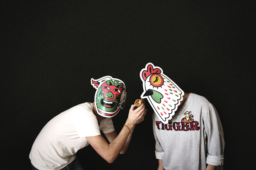 Good Good墨西哥休閑餐飲品牌設計，“中國皮影風”插畫元素設計