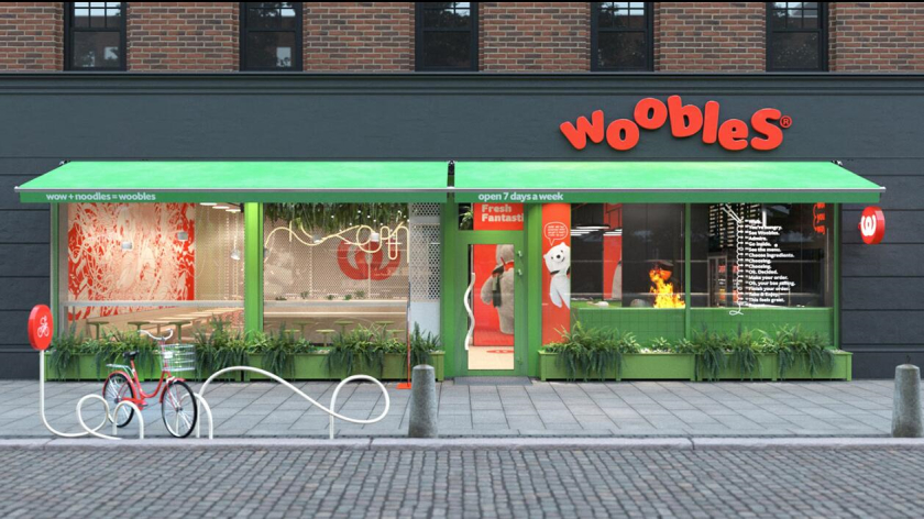 Woobles 明火炒鍋餐廳餐飲品牌創建與全案策劃設計-logo設計