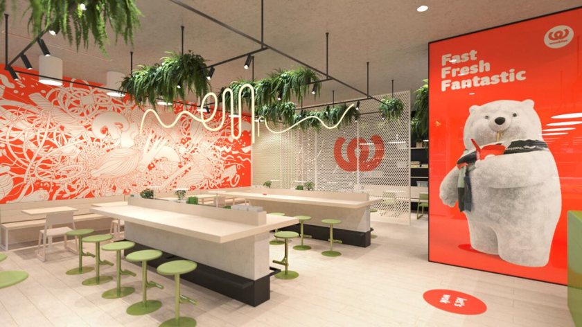 Woobles 明火炒鍋餐廳餐飲品牌創建與全案策劃設計-店鋪空間設計