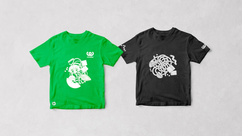 Woobles 明火炒鍋餐廳餐飲品牌創建與全案策劃設計--店鋪物料-衣服設計