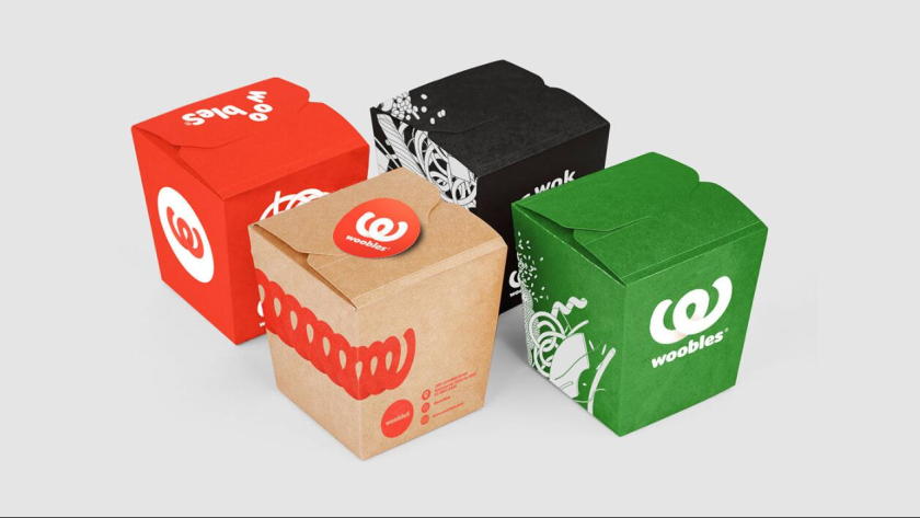 Woobles 明火炒鍋餐廳餐飲品牌創建與全案策劃設計-店鋪物料-包裝設計