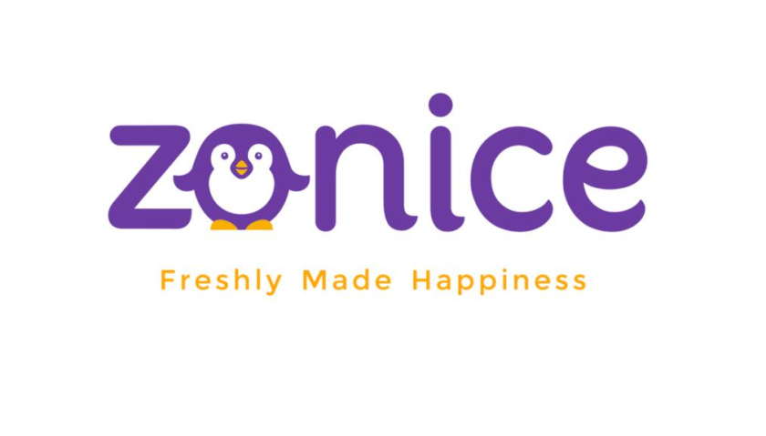 Zonice 冷凍酸奶咖啡連鎖店品牌形象設計吉祥物設計-logo設計
