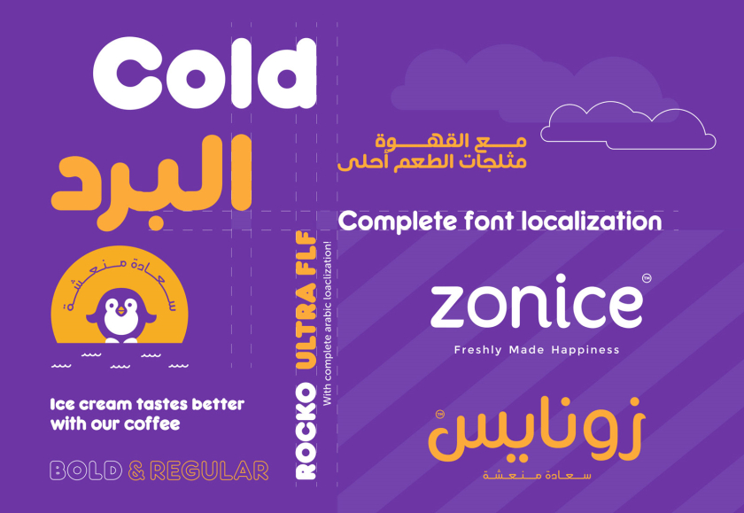 Zonice 冷凍酸奶咖啡連鎖店品牌vi形象設計