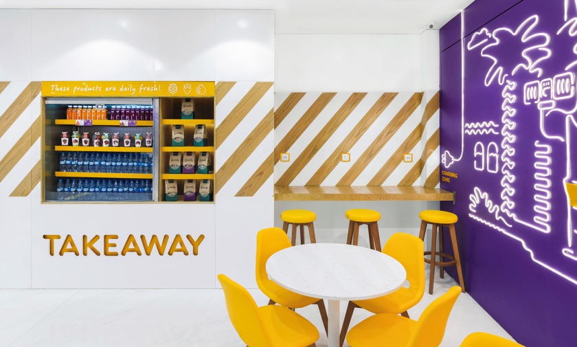 Zonice 冷凍酸奶咖啡連鎖店品牌vi形象設計-店鋪設計