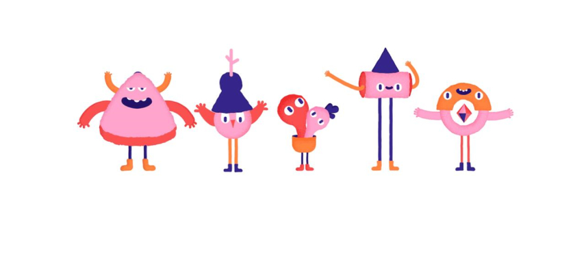 Supernova高端精品設計工作室品牌形象設計與炫酷卡通風格插畫設計