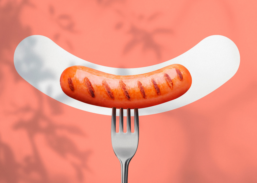 Ramay香腸包裝設計“簡潔的微笑圖案”