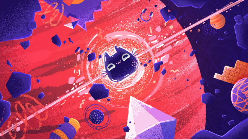 Supernova高端精品設計工作室品牌形象設計與炫酷卡通風格插畫設計