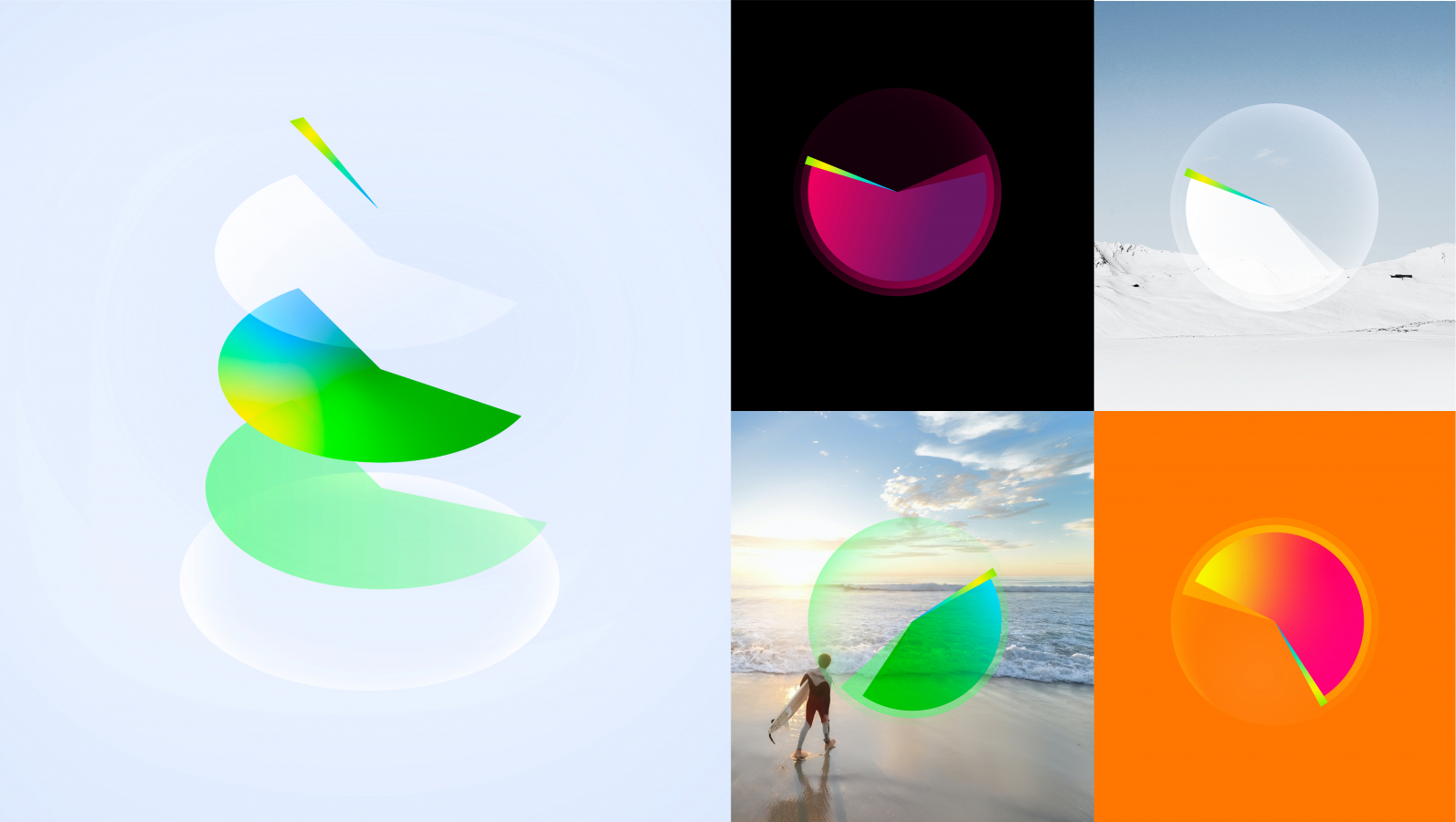 Сбер 金融銀行品牌重塑視覺(jué)形象vi設(shè)計(jì)系統(tǒng)-雷達(dá)輔助圖形設(shè)計(jì)