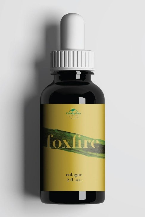 圖：純素古龍水品牌的包裝標簽設計