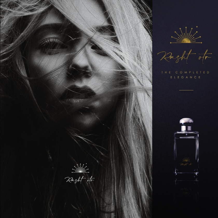 香水品牌設計與黑白攝影