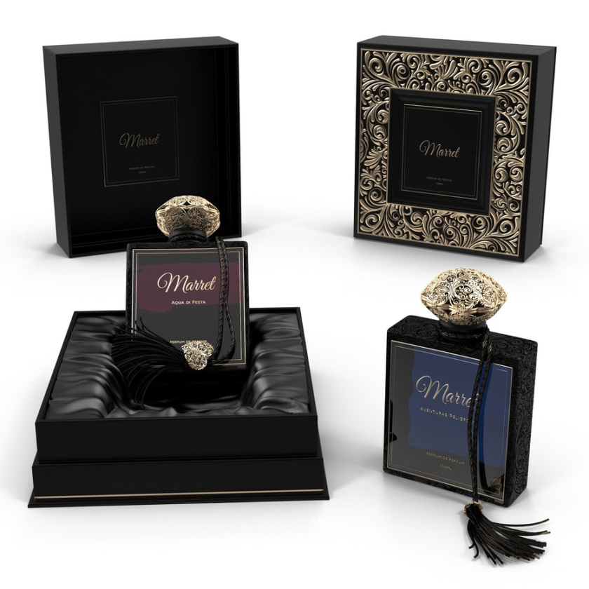 香水盒包裝及內襯設計