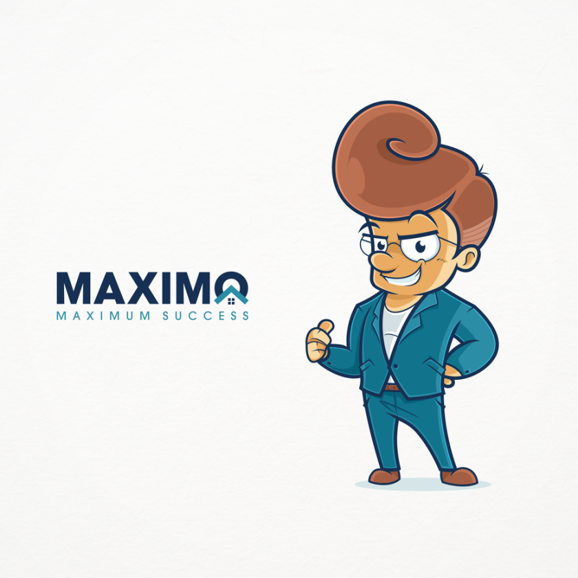 房地產經紀人角色設計-正方形-幾何形狀的含義