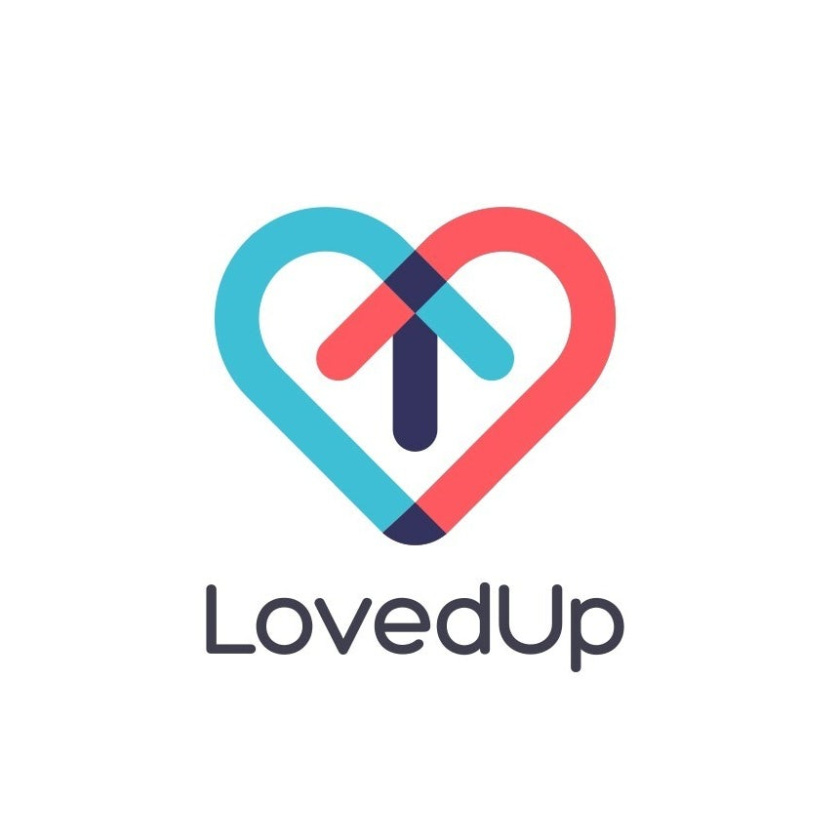 LovedUp 徽標logo
