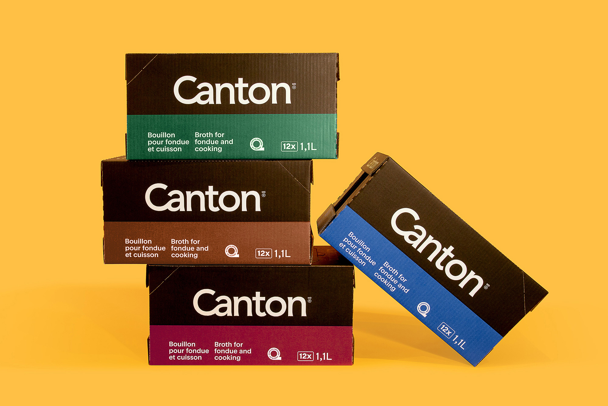 Canton 火鍋食材與湯料醬汁品牌更新重塑與包裝設計