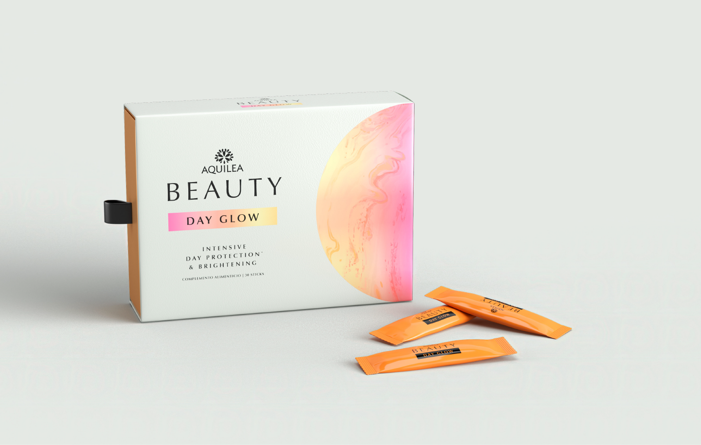 AQUILEA貴婦逆齡飲日夜沖飲套裝營(yíng)養(yǎng)美容產(chǎn)品包裝設(shè)計(jì)