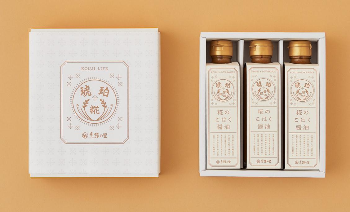 季譜之里日本曲霉醬油包裝設計“東方風格”