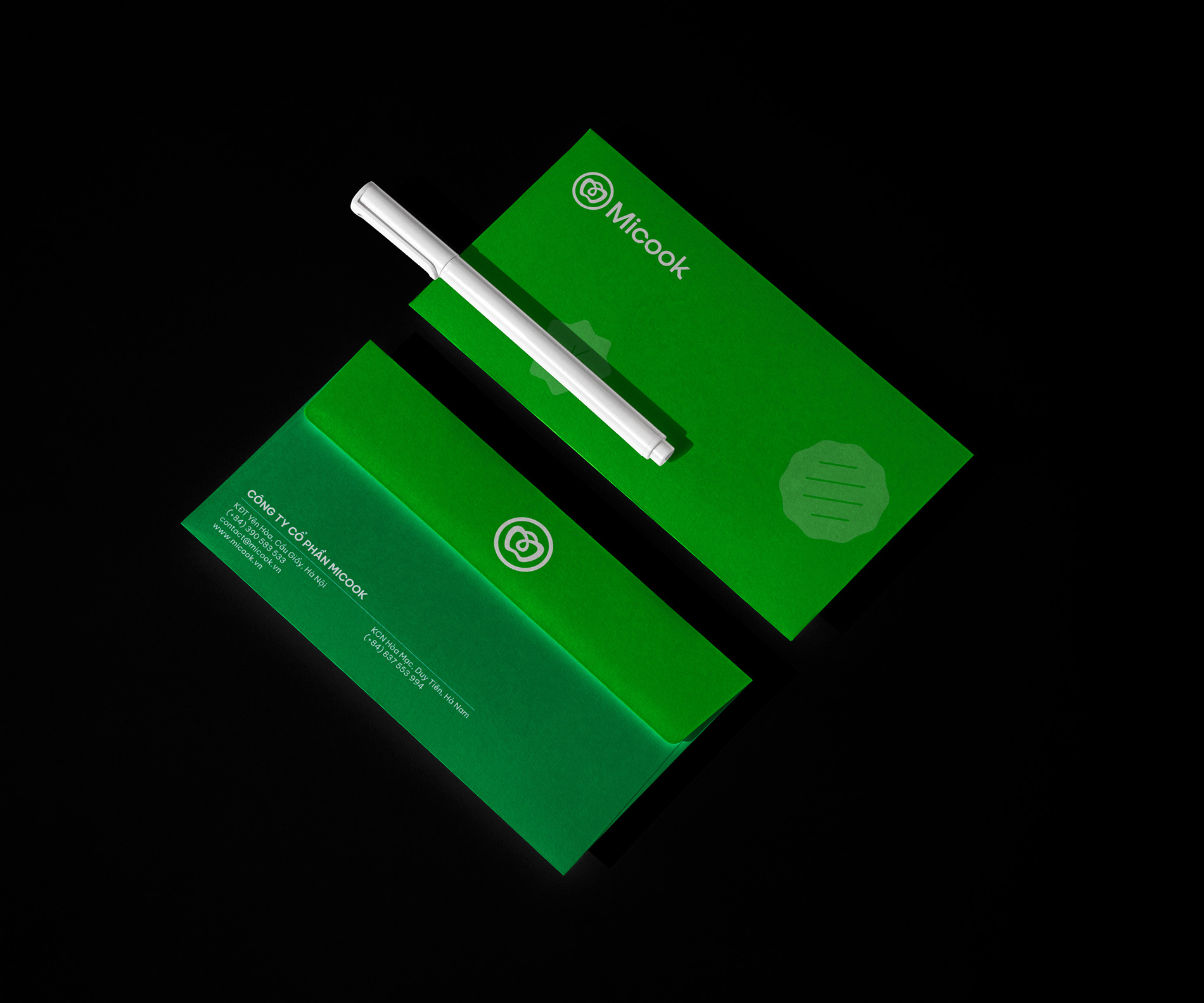 Micook食品農產品公司logo設計“鐘形辣椒+水滴+圓圈”vi設計