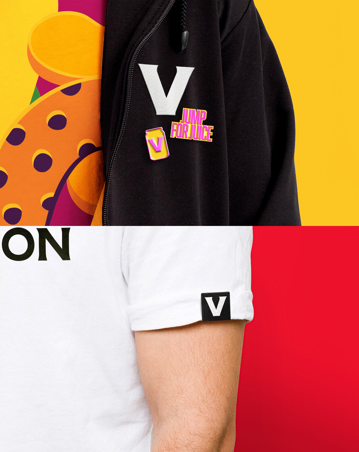 Vocation 手工啤酒包裝設計，V字母插畫品牌識別手法