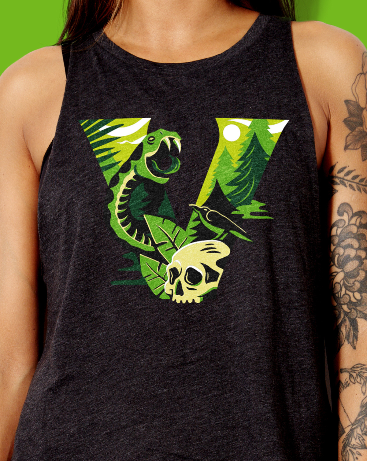 Vocation 手工啤酒包裝設計，V字母插畫品牌識別手法