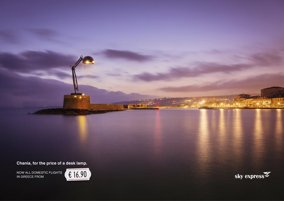 “負擔得起的希臘”旅游平面廣告創意設計