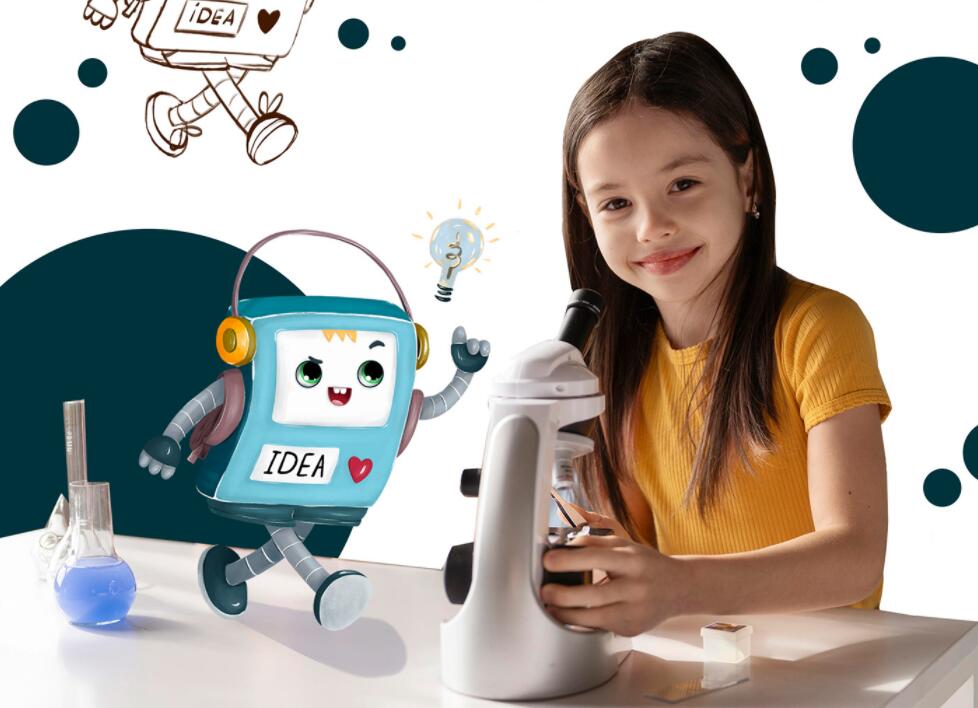 ALEKS 機器人卡通人物設計，書包造型