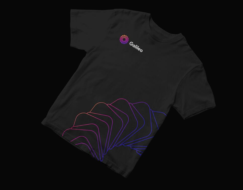 Galileo 人工智能初創公司logo設計vi設計，酷炫科技風格