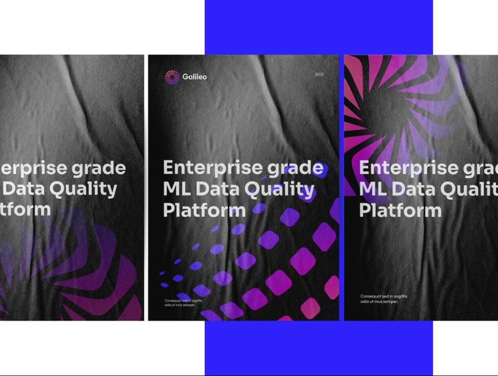 Galileo 人工智能初創公司logo設計vi設計，酷炫科技風格