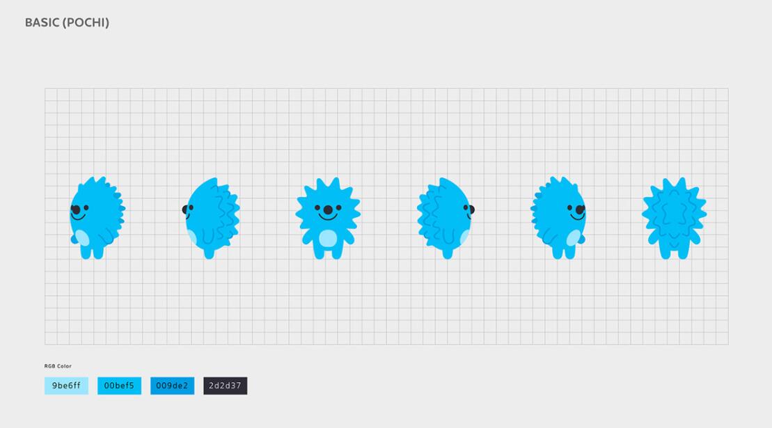 JUNIVER 幼兒園學校“刺猬”吉祥物設計