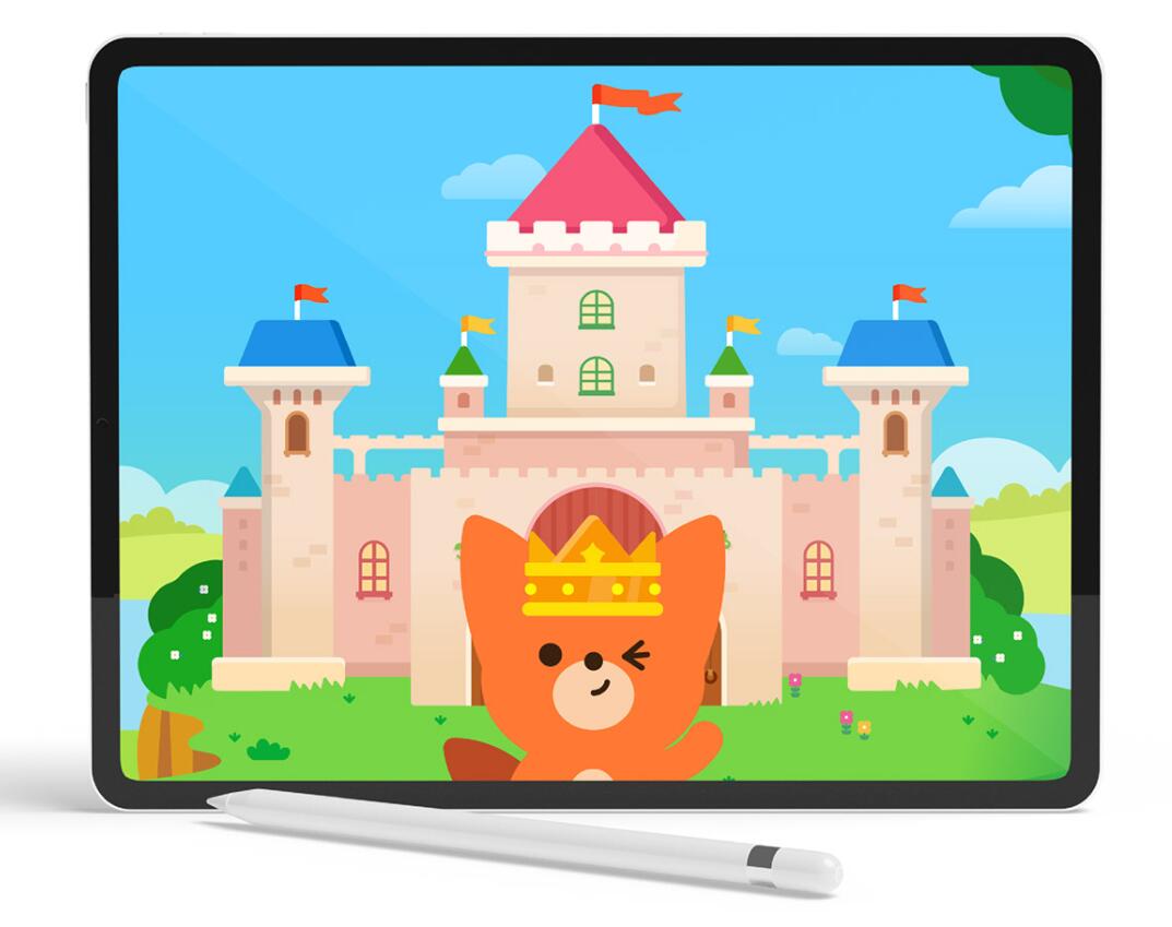 JUNIVER 幼兒園學校“白熊兔子刺猬鴨子海豚狐貍毛毛蟲”家族吉祥物設計