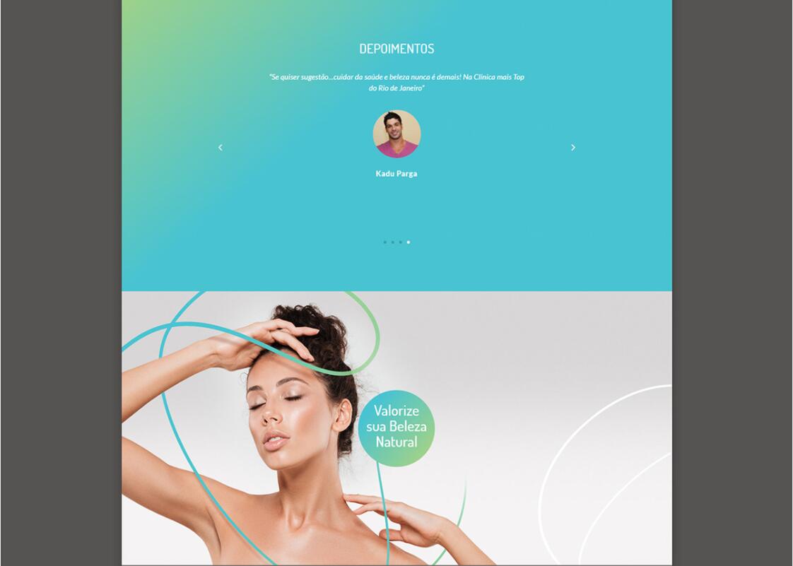 CARPE 美容整形塑形醫院logo設計vi設計，線條字母c