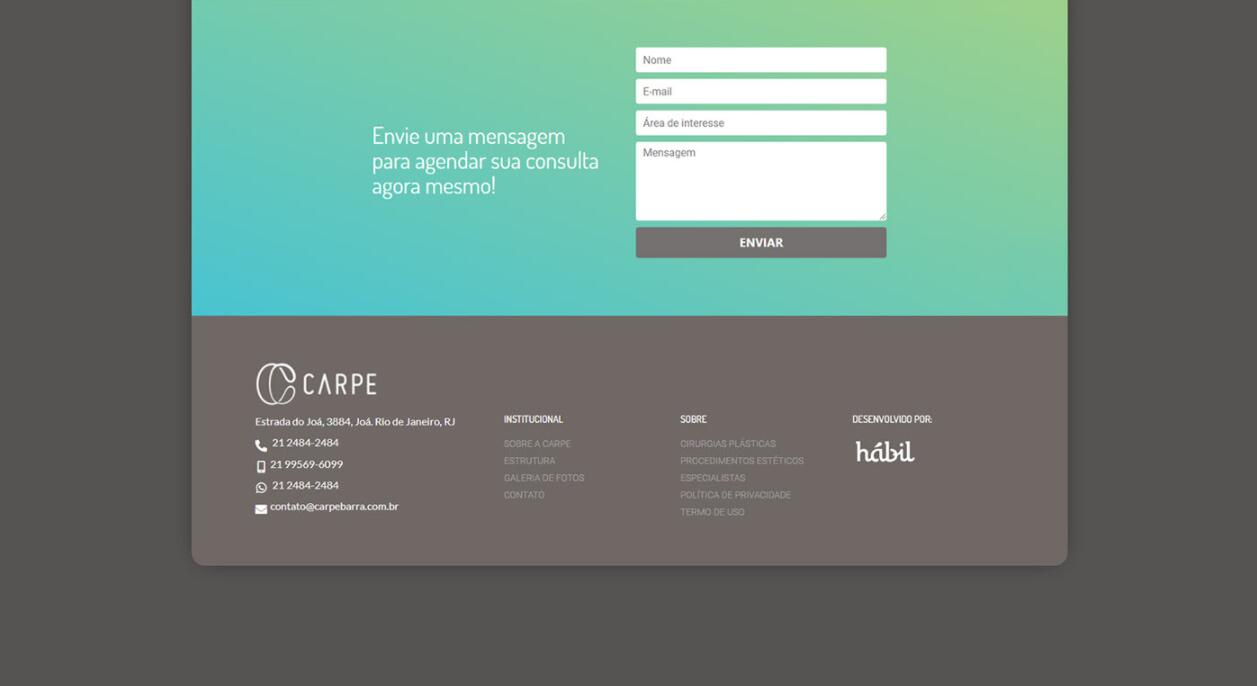 CARPE 美容整形塑形醫院logo設計vi設計，線條字母c