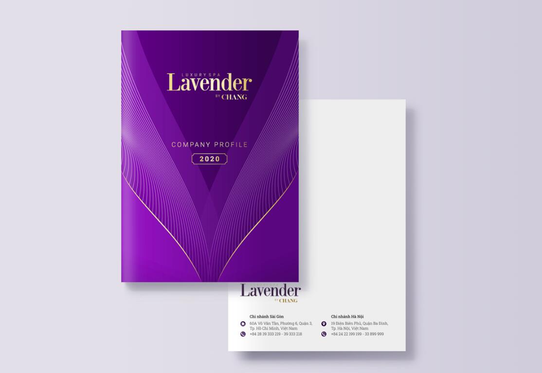 Lavender 醫療美容整形公司宣傳畫冊設計