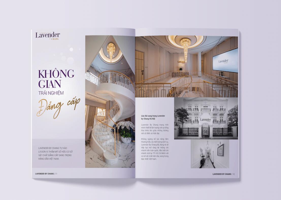 Lavender 醫療美容整形公司宣傳畫冊設計